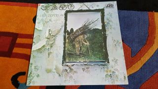 Led Zeppelin - Iv 4 Four Lp Vinyl Record Rare Venezuela Pressing 1983 Vg,  /vg,