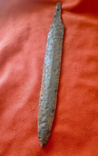 Battle Dagger Knife Sword 23 cm Ancient Rare Authentic Artifact Viking Scythian 2