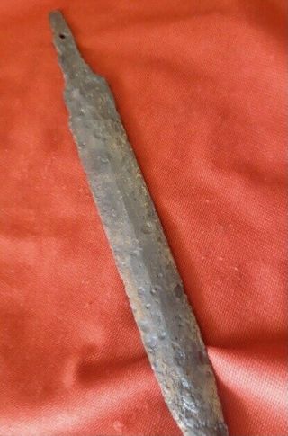 Battle Dagger Knife Sword 23 cm Ancient Rare Authentic Artifact Viking Scythian 3