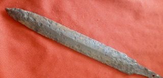 Battle Dagger Knife Sword 23 cm Ancient Rare Authentic Artifact Viking Scythian 4