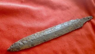 Battle Dagger Knife Sword 23 cm Ancient Rare Authentic Artifact Viking Scythian 5