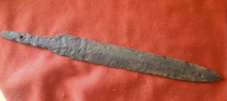 Battle Dagger Knife Sword 23 cm Ancient Rare Authentic Artifact Viking Scythian 6