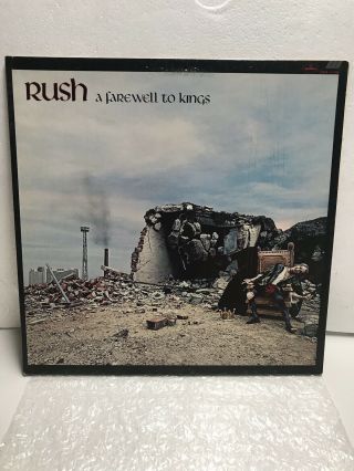 A Farewell To Kings By Rush / Mercury Records / Srm - 1 - 1184 / Lp