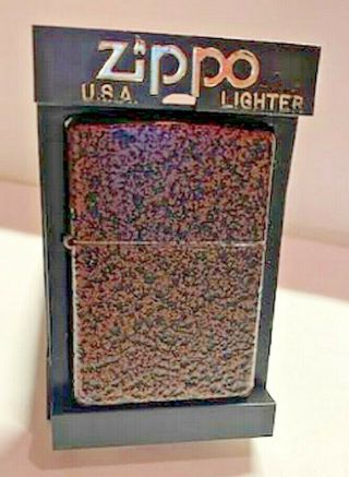 Vintage Zippo Lighter Penny Vein / Vein Series Texture Old Stock Never Fired