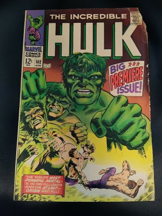 The Incredible Hulk 102 Lower Grade Hulk Origin