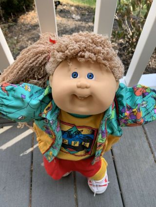 Vintage Cabbage Patch Kid Designer Line Head Mold 19 With Teeth Desirable
