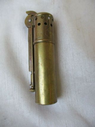 Vintage Imco 2200 Brass Trench Style Pocket Lighter Made In Austria
