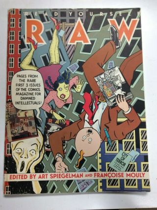 Read Yourself Raw 1987 Comics Art Spiegelman Anthology Best Of Graphic Novel