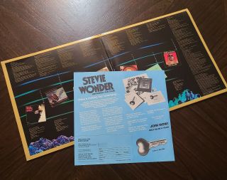Stevie Wonder ' s Musiquarium I Two - Record Album 12 LP Vinyl (Tamla 1982) 3