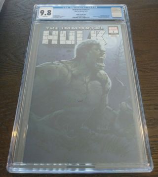Immortal Hulk 1 Ashley Witter Variant Cgc 9.  8