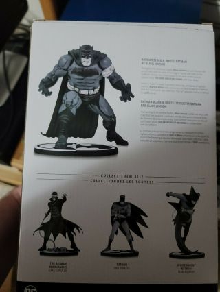 DC Collectibles Batman Black & White Batman by Klaus Janson Resin Statue 3