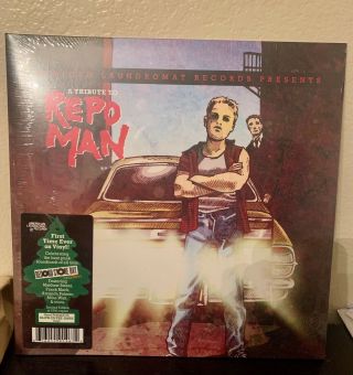 A Tribute To Repo Man Lp Vinyl Record Movie Soundtrack Rare Rsd 2021 Glow
