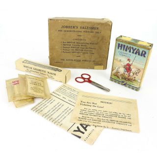 Vintage Himyar Cigarette Maker Salesmen Kit 1931