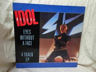 Billy Idol: Eyes Without A Face 1984 Ex,  Uk 12 "