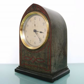 Antique Clock Poole Melrose Usa Mantel Bakelite 1932 Electric