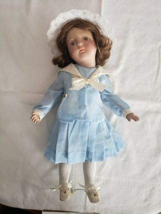 Antique Vintage Schoenhut Wooden Doll 17 " Fully Jointed