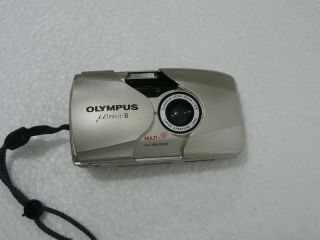 Vintage Olympus Mju Ii (stylus Epic) Point - And - Shoot Camera,  35mm F2.  8 Lens