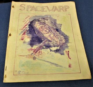 Spacewarp 9 Art Rapp Sf Fanzine Dec.  1947