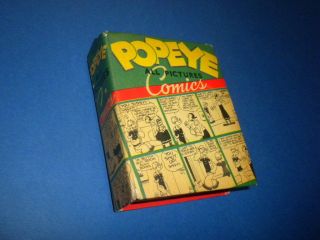 Popeye - All Pictures Comics 1406 Big/better Little Book Whitman 1940 