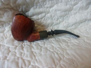 Antique Vintage Stanwell De Lux Briar Tobacco Pipe,  Made In Denmark,  Very Good.