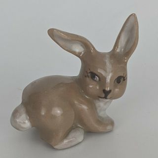 Vintage Ceramic Arts Studio Wisconsin - Miniature Bunny Rabbit Figurine