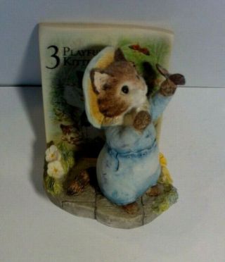 The World Of Beatrix Potter 3 Playful Kittens Figure - The Tale Of Tom Kitten