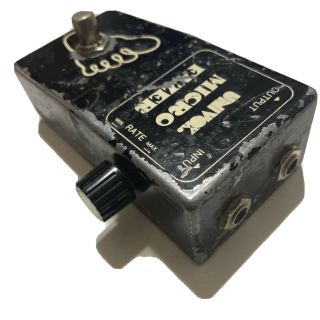 Vintage Univox Micro Fazer Effect Pedal Phaser Mij