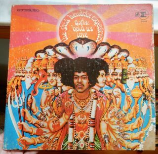 Axis: Bold As Love By Jimi Hendrix Experience,  Lp Record (1968) Rs 6281 (30,  725)