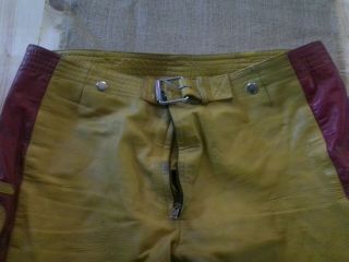Vintage Jofama Leather Moto Cross Pants