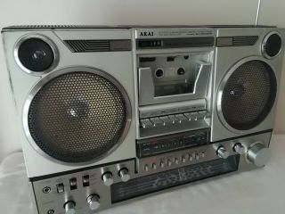 Vintage Radio - Cassette Player/recorder Akai Aj - 500fs
