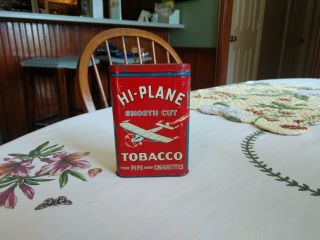 Vintage Hi - Plane Pocket Tobacco Tin