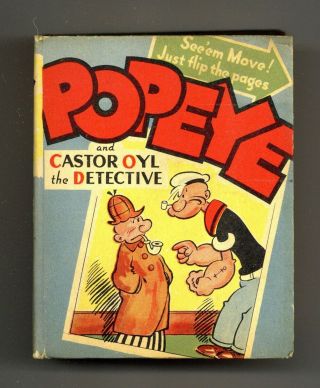 Popeye And Castor Oyl The Detective 1497 Fn - 5.  5 1941