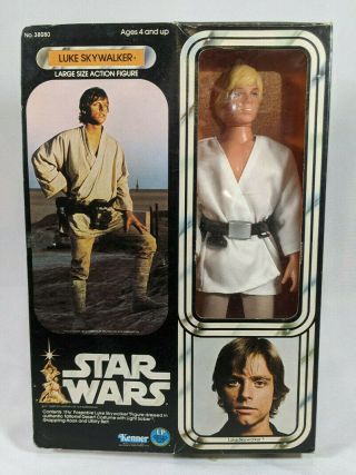 Kenner Star Wars Luke Skywalker Large Size Action Figure - Vintage - 1977