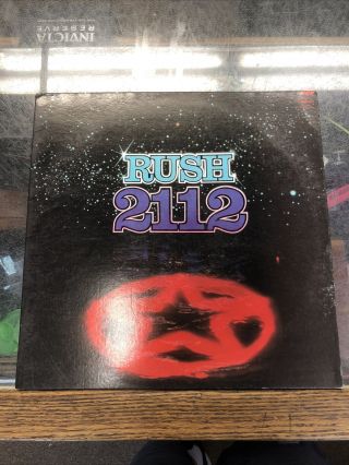 Rush 2112 Vinyl Record Lp W - 578