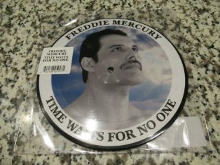 Time Waits For No One - 7 " Picture Disc Single - Freddie Mercury Queen