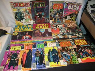 Old Star Wars Comic Books Magazines Poster Monthly Marvel Special
