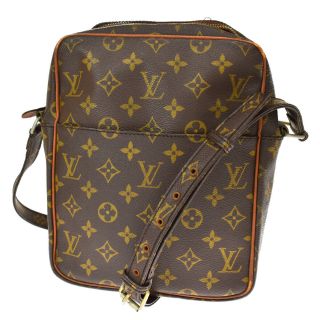 Auth Louis Vuitton Vintage Danube Shoulder Bag Monogram Leather M3552 66bt156