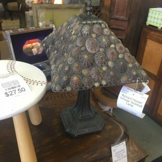 Richard Hoosin Vintage Seashell Lamp