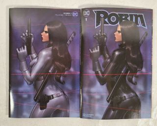 Dc Robin 1 Variant Cover Talia Al Ghul By Jeehyung Lee Set Of Two Books