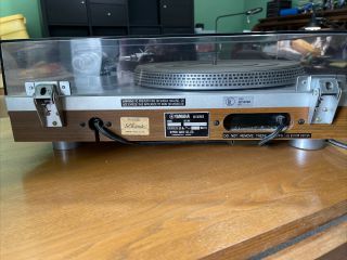 Vintage Yamaha YP - D6 Turntable Vinyl Record Player 3