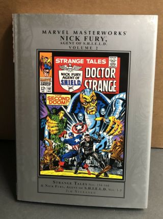 Marvel Masterworks Nick Fury Agent Of Shield Vol 2 Jim Steranko Hardcover