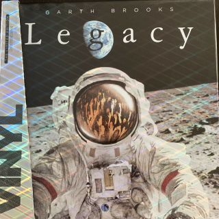 Garth Brooks Legacy Limited Numbered Hologram Box Set 7 Vinyl Lp Only