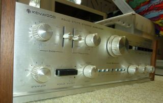 Vintage 1971 Kenwood Ka - 7002 4 - Channel Solid State Stereo Integrated Amplifier