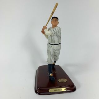 Danbury Babe Ruth York Yankees Hof Baseball Figure Statue