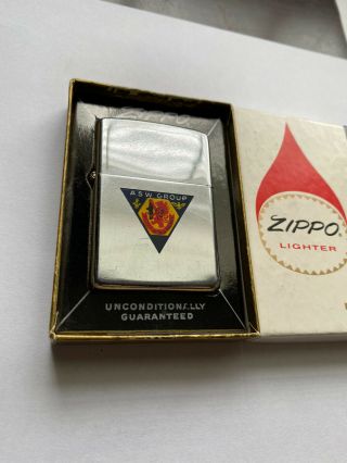 1964 Zippo Town And Country Military Lighter Asw Group