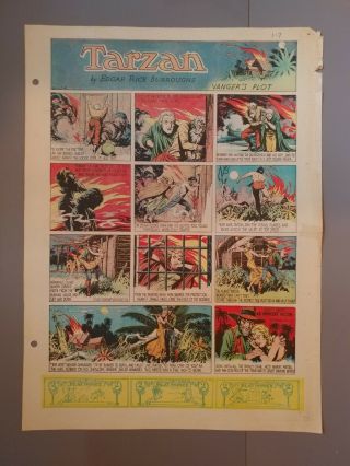 Edgar Rice Burroughs Tarzan By Burne Hogarth - 44 Halfs And Tabs 1940,  1941