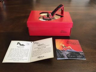 Heart And Sole Just The Right Shoe W/box & 25221 Willitts Designs 32