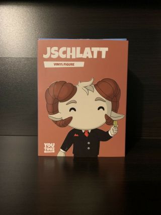 Youtooz Limited Edition Jschlatt 33 Vinyl Figure With Code Unscratched (rare)