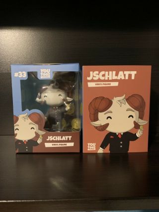 Youtooz Limited Edition jschlatt 33 Vinyl Figure with Code Unscratched (Rare) 2