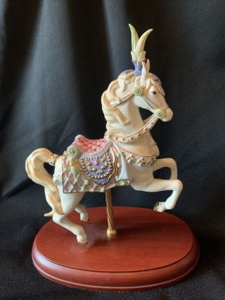 Vintage Lenox Carousel Horse Collectible Euc